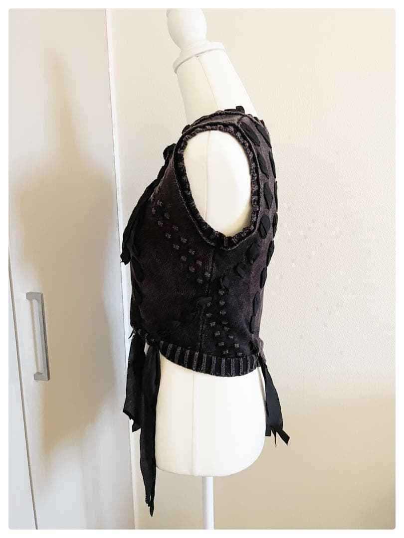 【美品】MAISON SPECIAL ニットベスト／ジレ