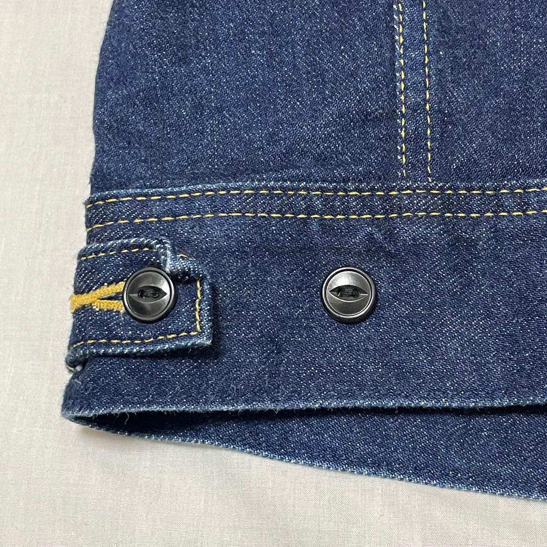 101J復刻 Lee 0411 デニムジャケット 左綾 赤タグ 猫目ボタン