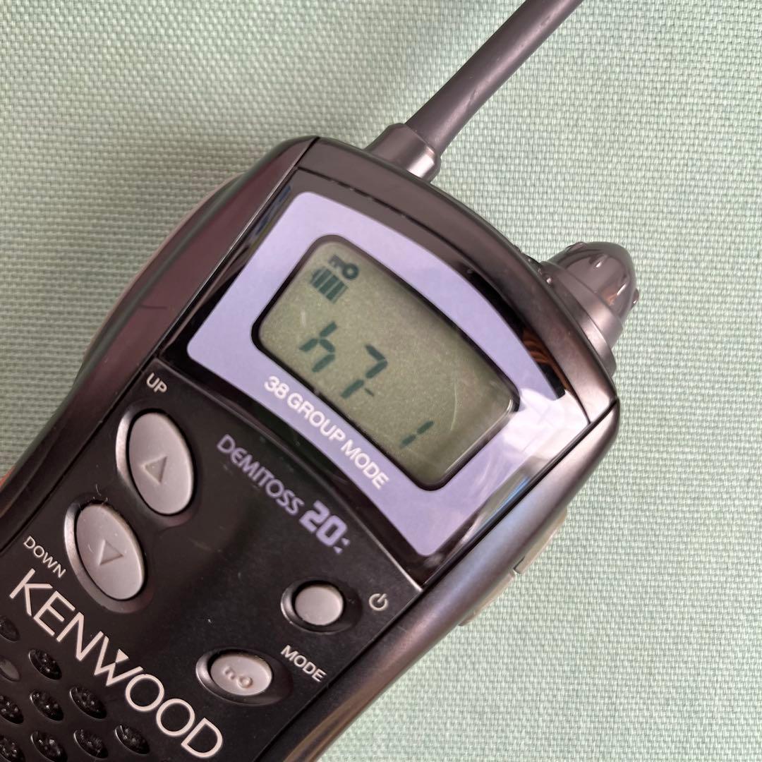 KENWOOD DEMITOSS20 UBZ-LJ20トランシーバー 2台