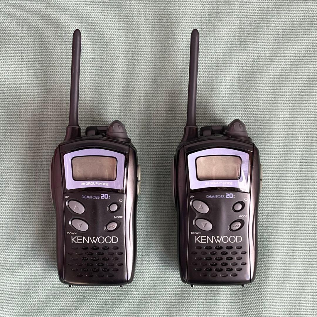 KENWOOD DEMITOSS20 UBZ-LJ20トランシーバー 2台