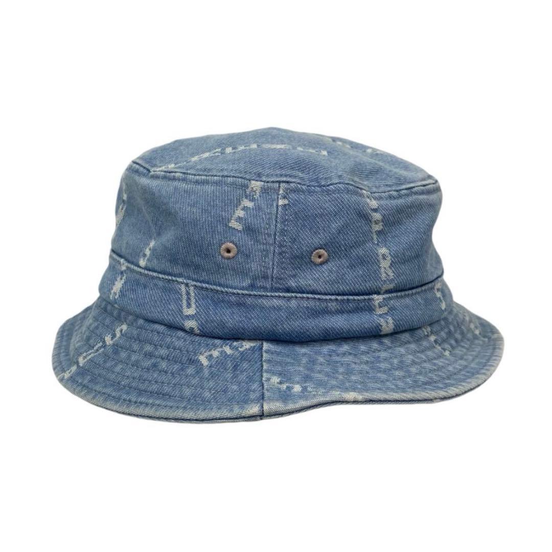 帽子 Supreme Logo Strip Jacquard DenimCr