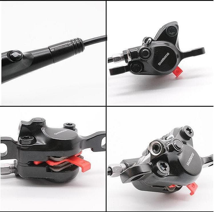 シマノMT200油圧ディスクブレーキ+RT56ローター180mm２枚セット