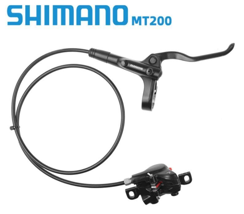 シマノMT200油圧ディスクブレーキ+RT56ローター180mm２枚セット