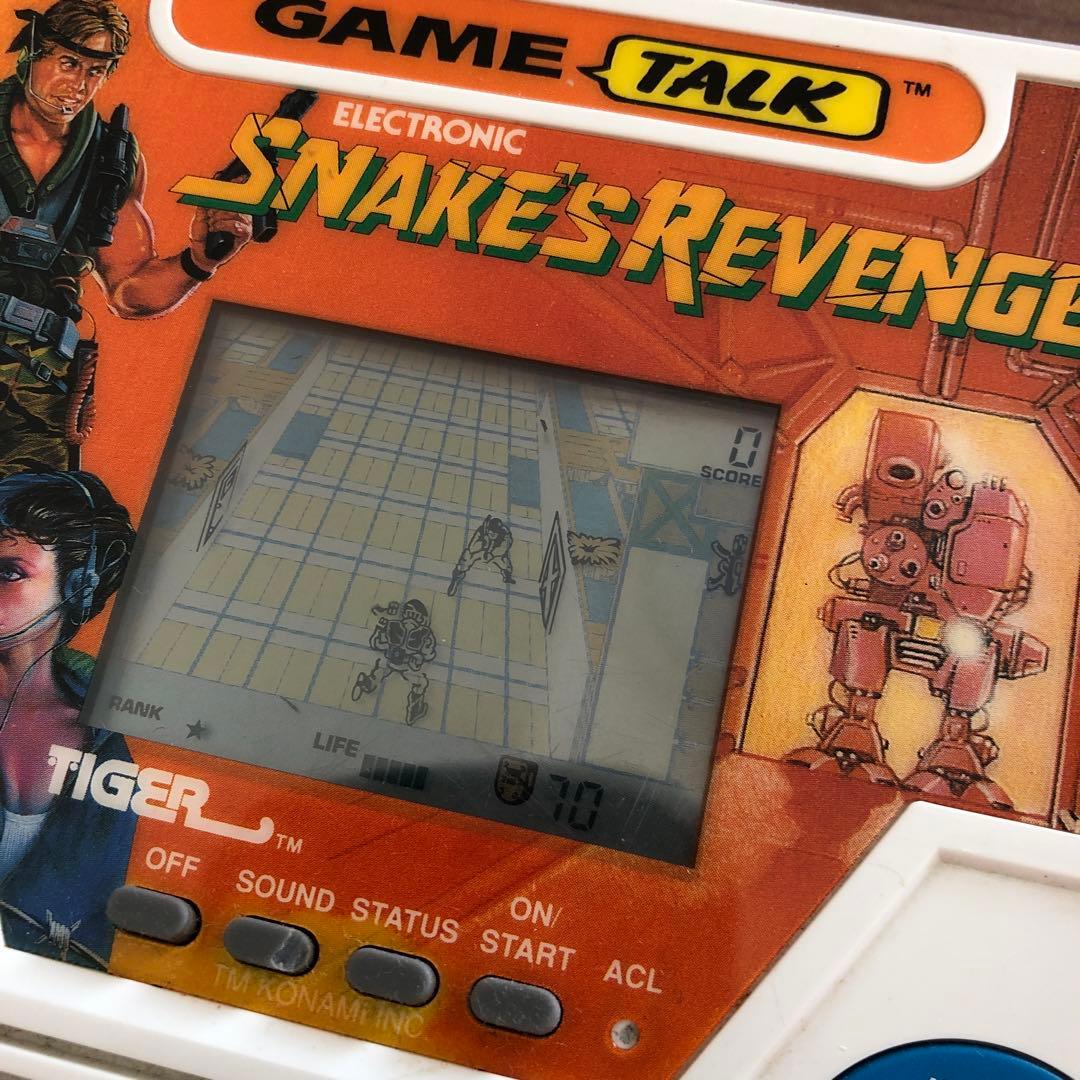 激レア Tiger GAME TALK  SNAKE’S REVENGE
