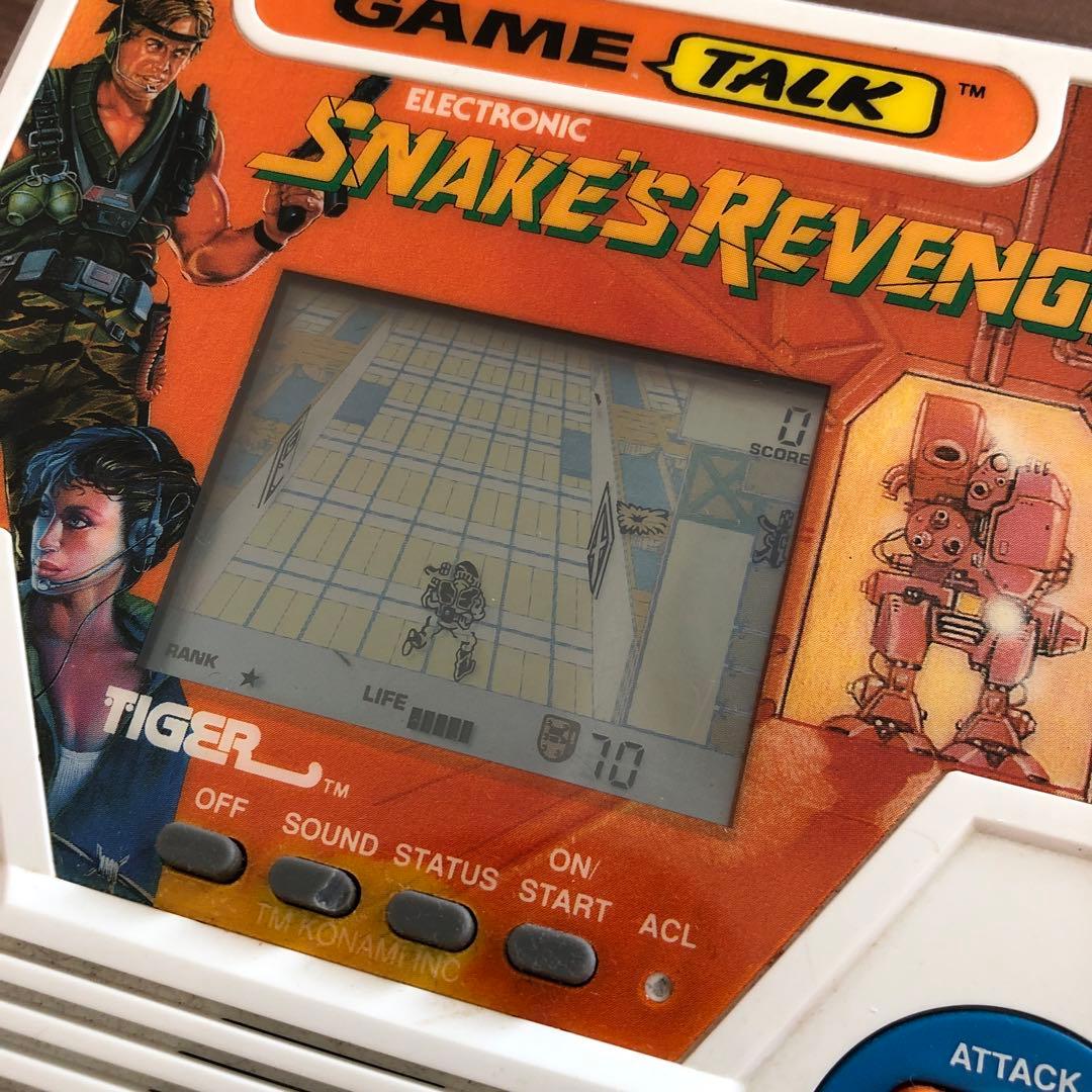激レア Tiger GAME TALK  SNAKE’S REVENGE