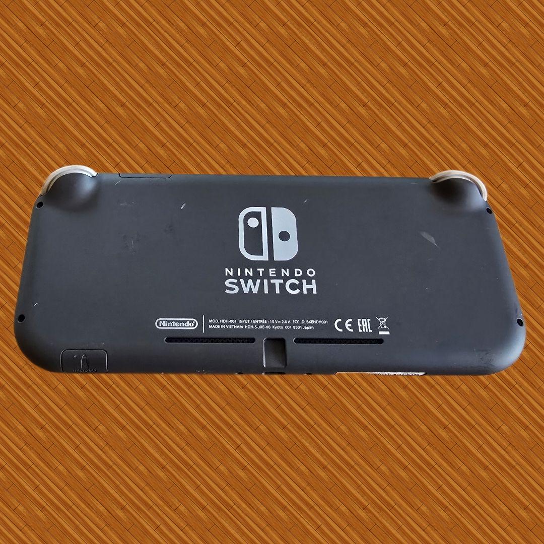 【初期化済】Nintendo switch lite グレー　本体のみ