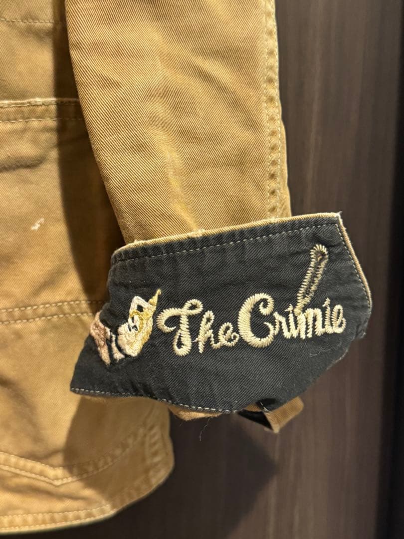 激レア　EGO TRIPPING × CRIMIE カバーオール(USED加工)