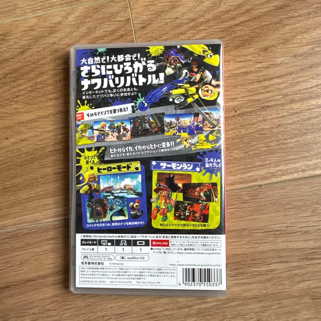 スプラトゥーン3とマインクラフトカセット