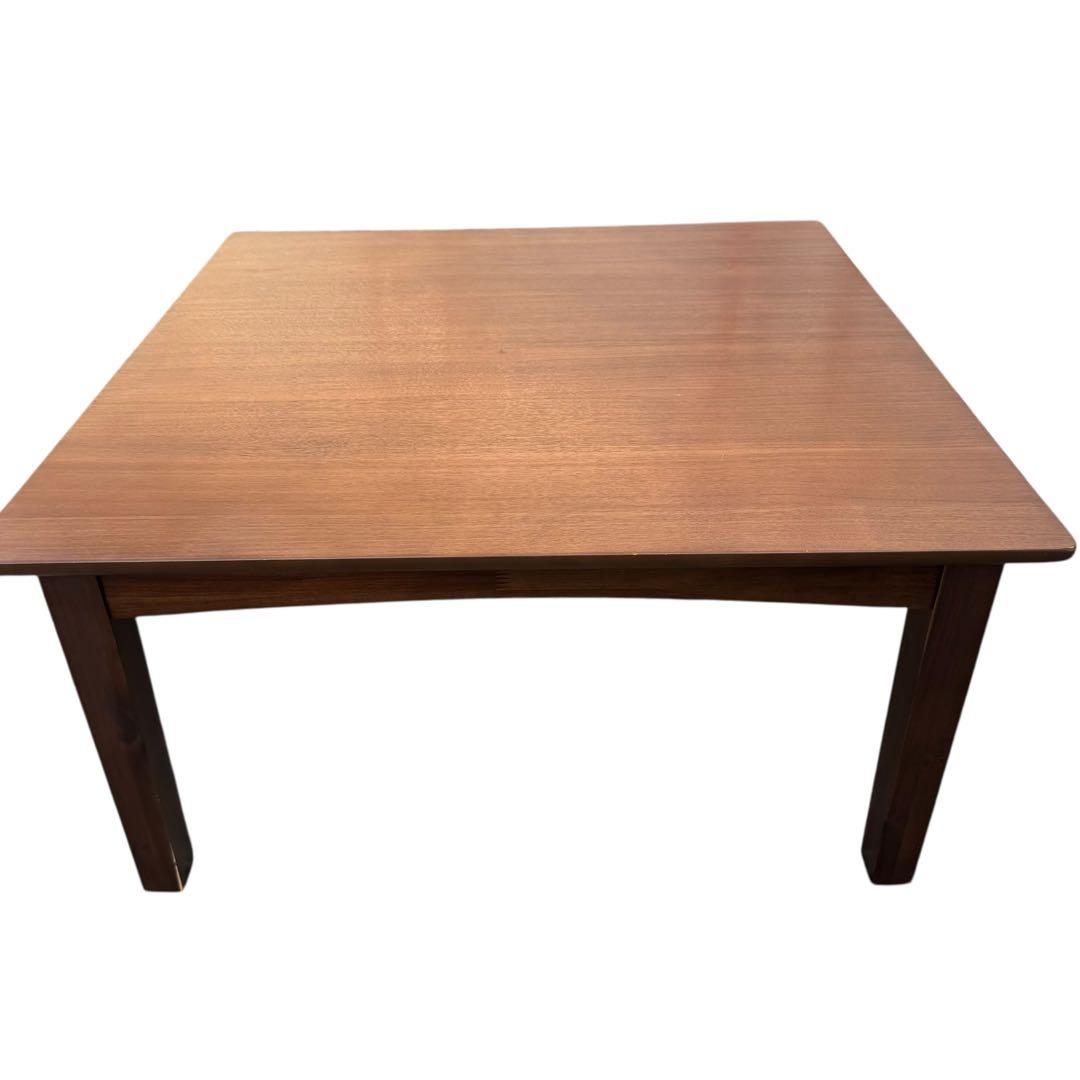 一点物　マナベインテリア 木製ダイニングテーブル 80×80cm