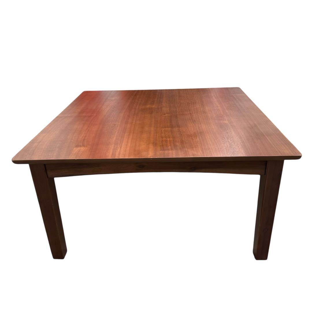 一点物　マナベインテリア 木製ダイニングテーブル 80×80cm