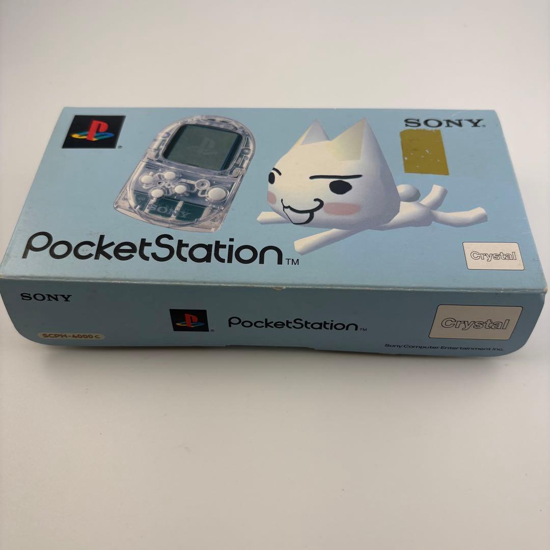 【未使用】ポケットステーション　クリスタル　井上トロパッケージ