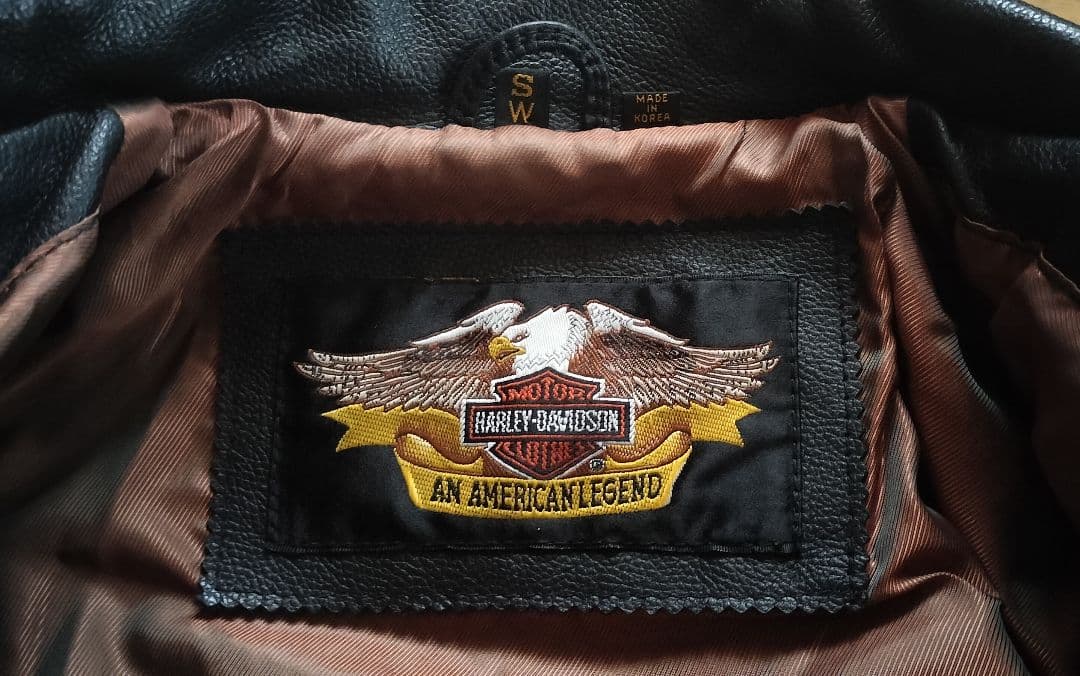 HARLEY DAVIDSON レザー ダブルライダースジャケット