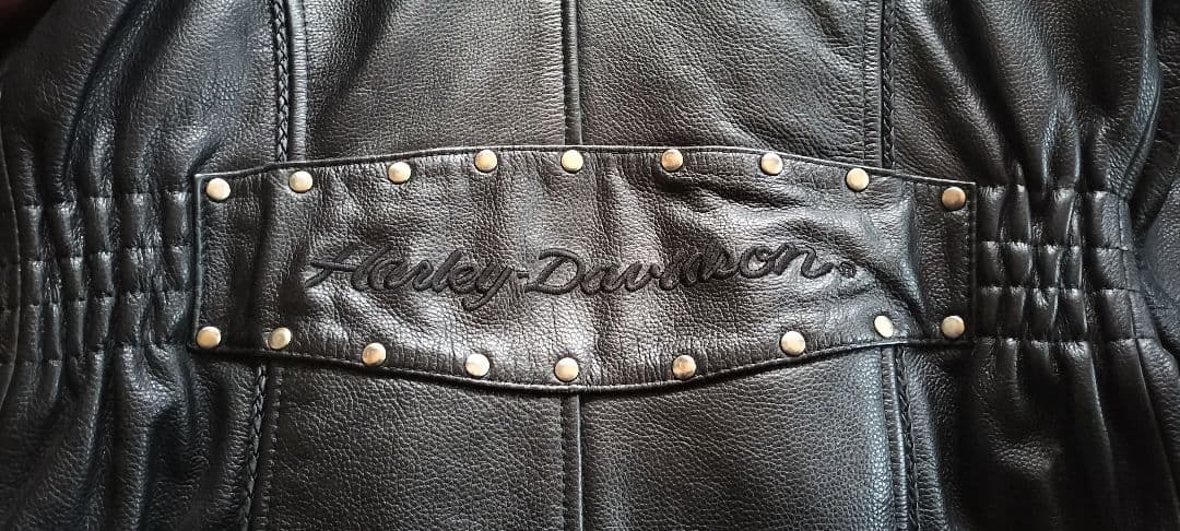 HARLEY DAVIDSON レザー ダブルライダースジャケット