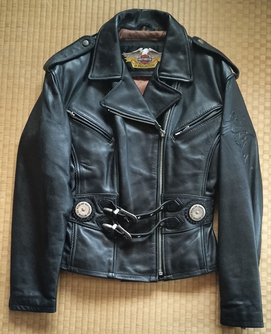 HARLEY DAVIDSON レザー ダブルライダースジャケット