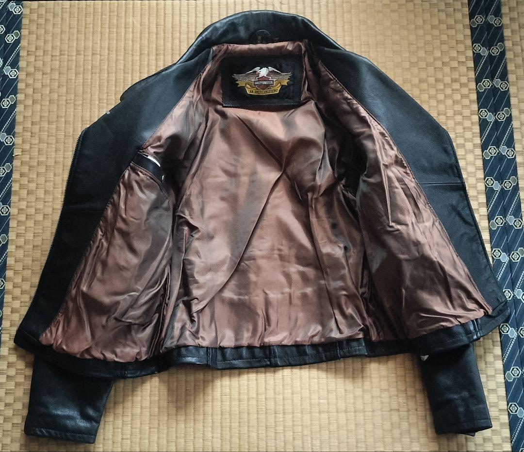 HARLEY DAVIDSON レザー ダブルライダースジャケット