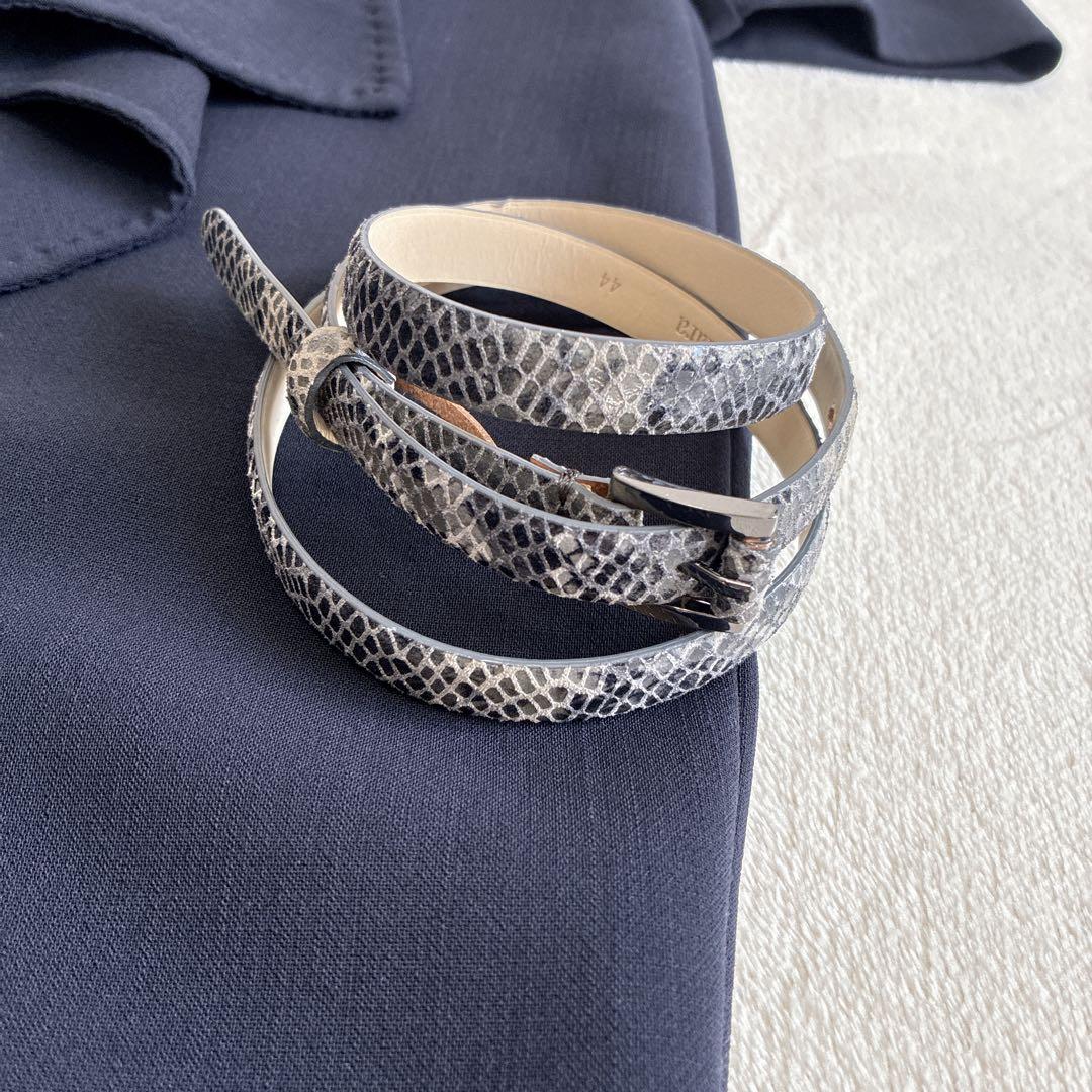 MAX MARA ワンピース 七分袖ロング 大きいサイズ　最高級　白タグ　44