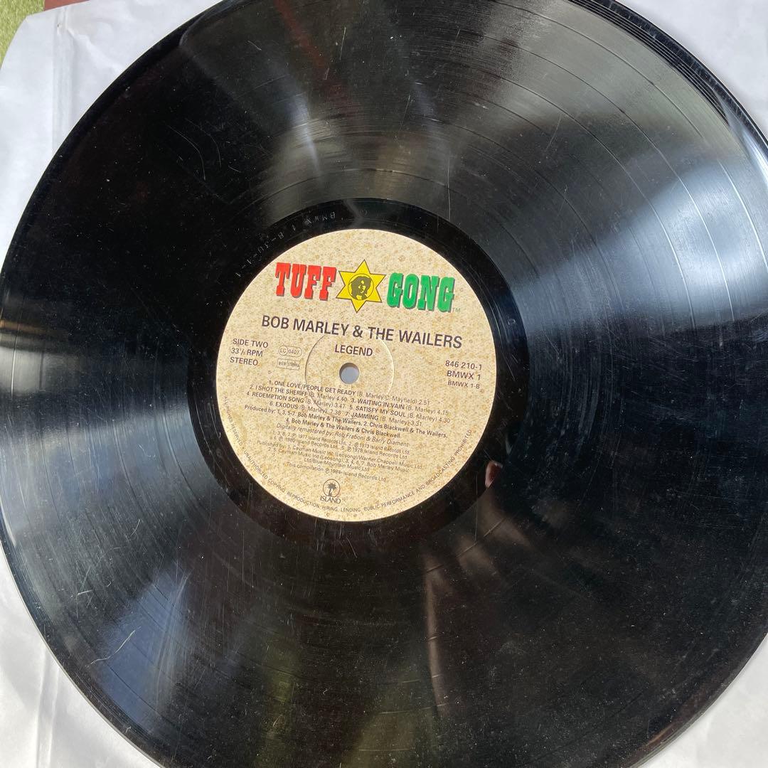 ボブ・マーリー　レジェンド　廃盤　レコード