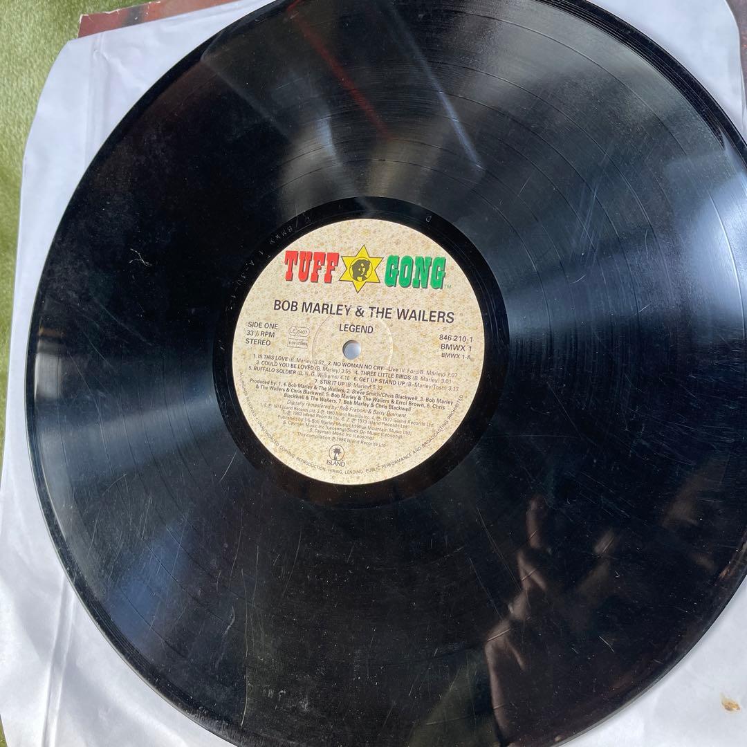 ボブ・マーリー　レジェンド　廃盤　レコード