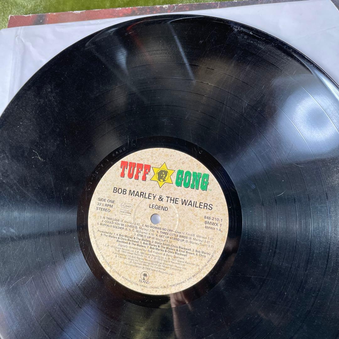 ボブ・マーリー　レジェンド　廃盤　レコード