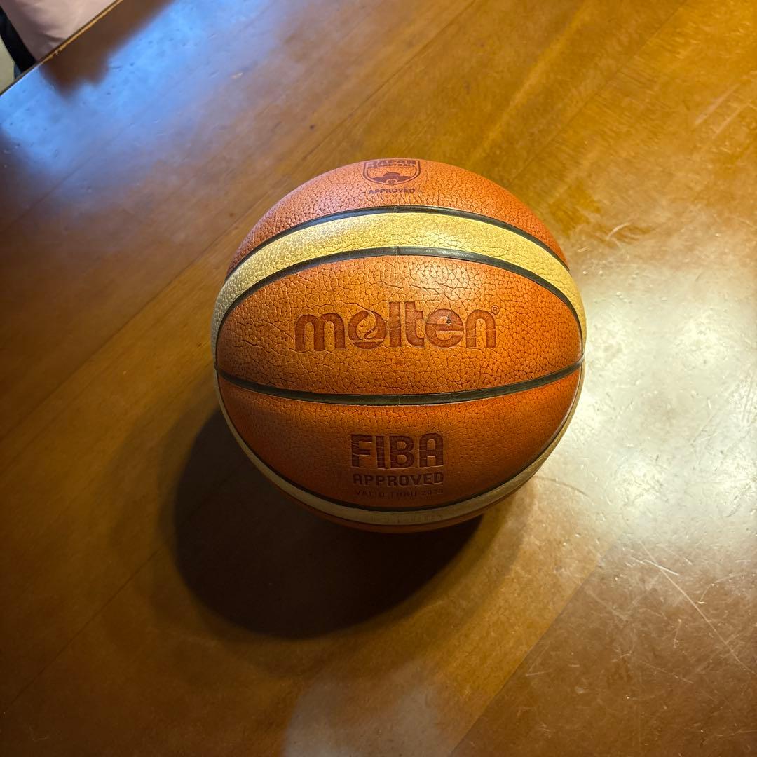 molten FIBA APPROVED バスケットボール 7号 天然皮革