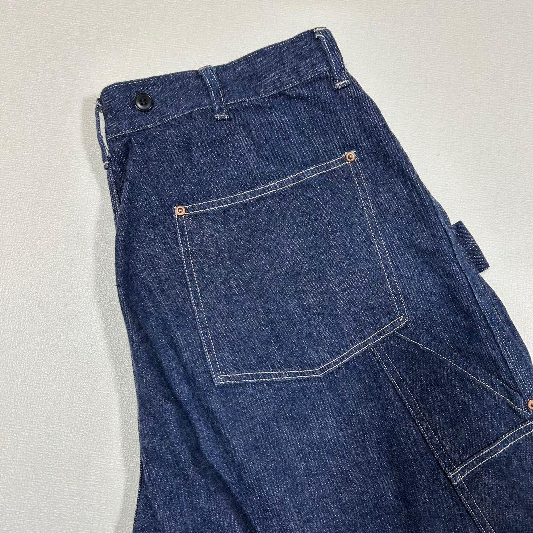 comoli レショップ別注　デニムペインターパンツ