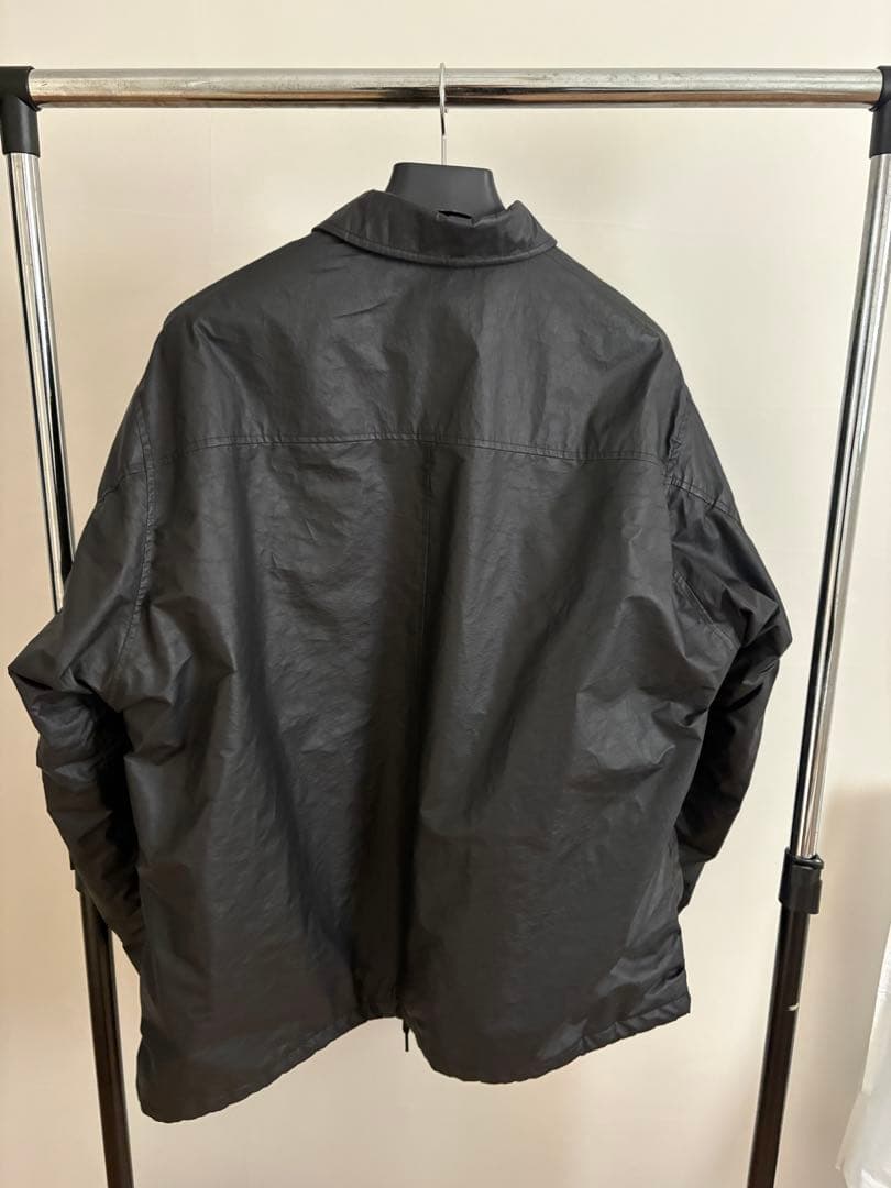 c*n様 明日まで出品 美品 25SS comoli ペーパーレザーコーチジャケ