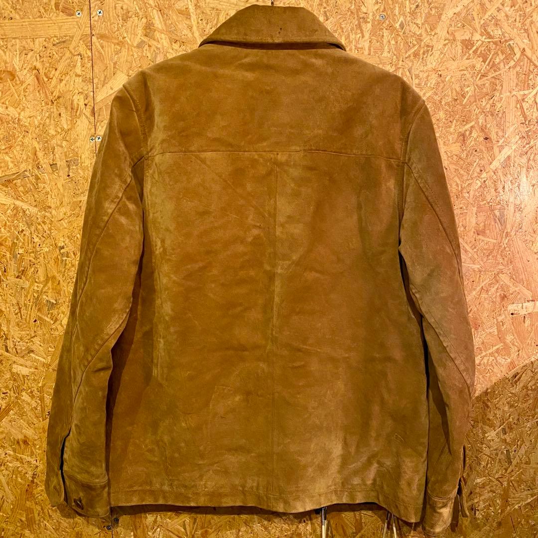 Old GAP スエードジャケット 牛革 トラッカー ランチジャケット