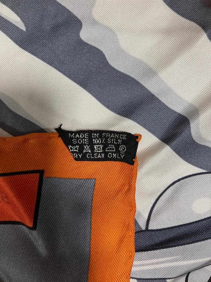 激レア HERMES Space Shopping カレ90 シルク スカーフ