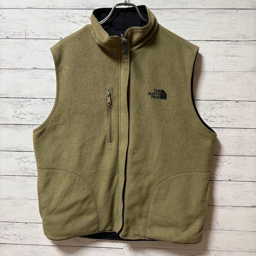 【希少】THE NORTH FACE メンズ XL ブラック/ベージュ ベスト