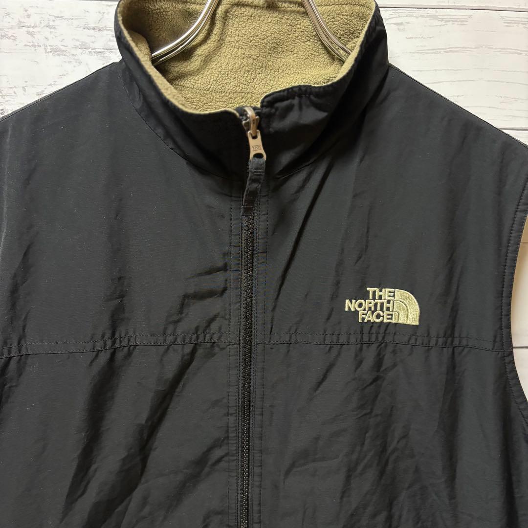 【希少】THE NORTH FACE メンズ XL ブラック/ベージュ ベスト