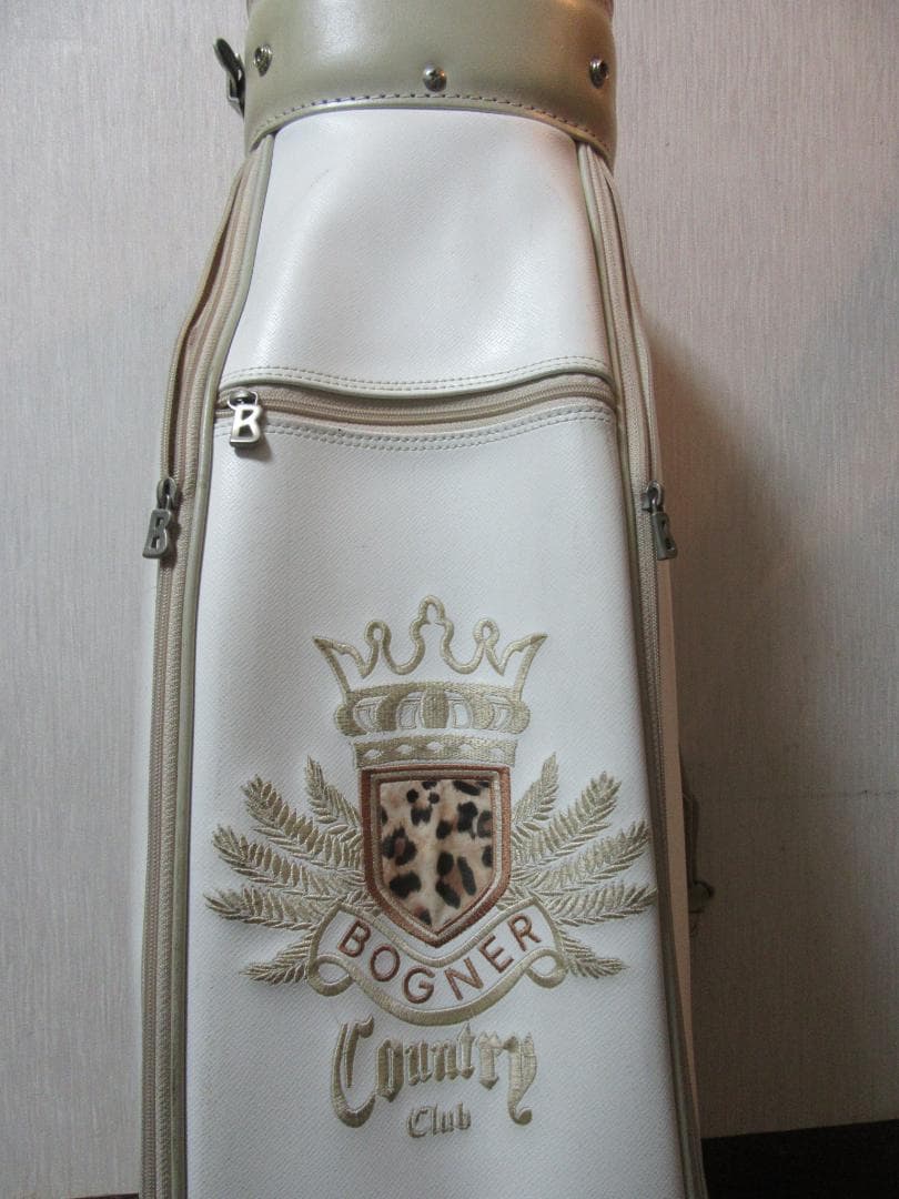 ★☆★BOGNER★ゴルフバック★ホワイト★☆★