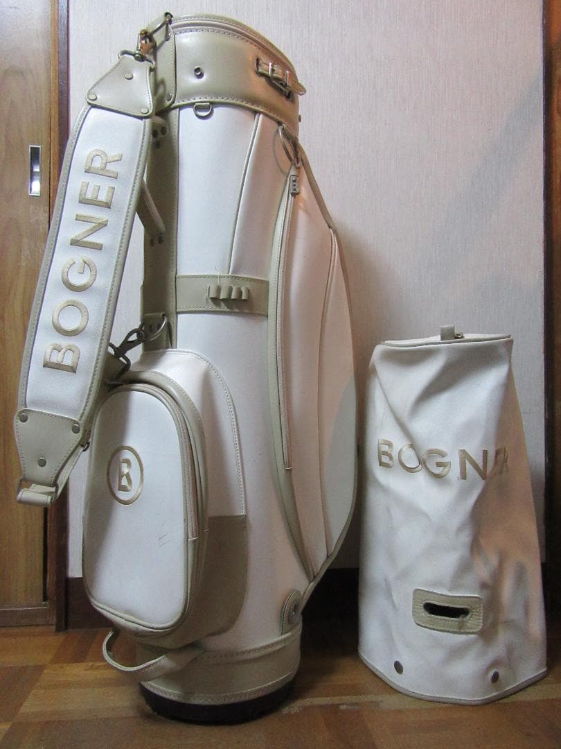 ★☆★BOGNER★ゴルフバック★ホワイト★☆★