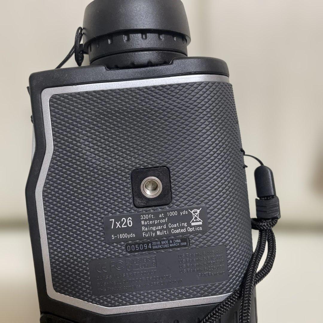 美品セールBushnell Pro 1600 レーザー距離計ピンシーカースロープ