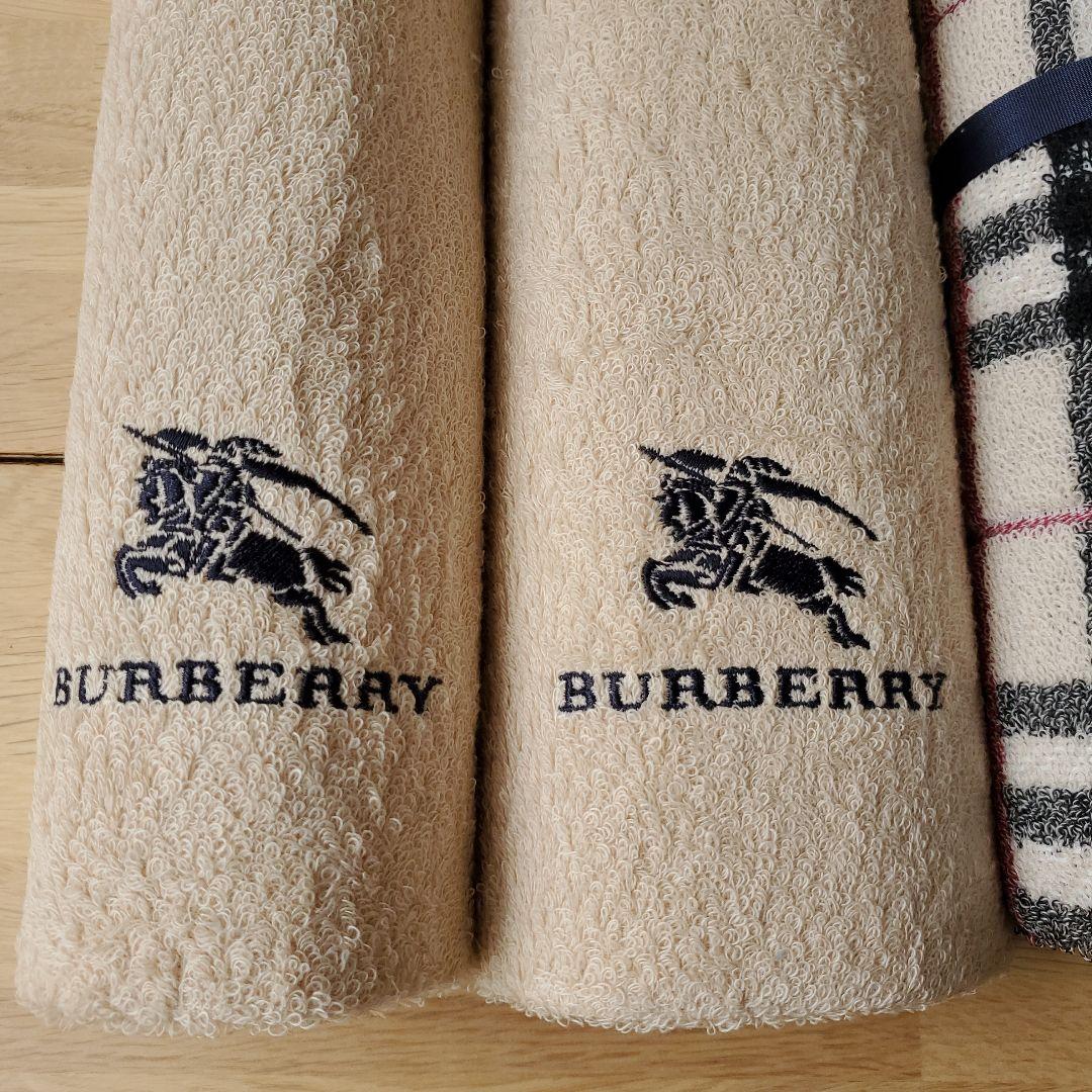 BURBERRY タオルセット チェック柄