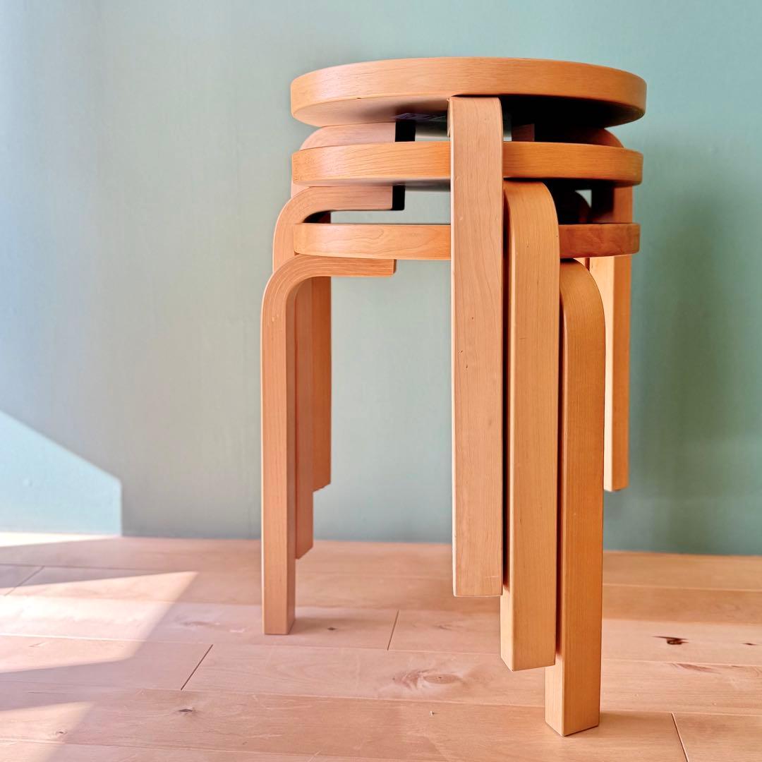 artek stool 60 リノリウム ブラック アルテック 黒 スツール