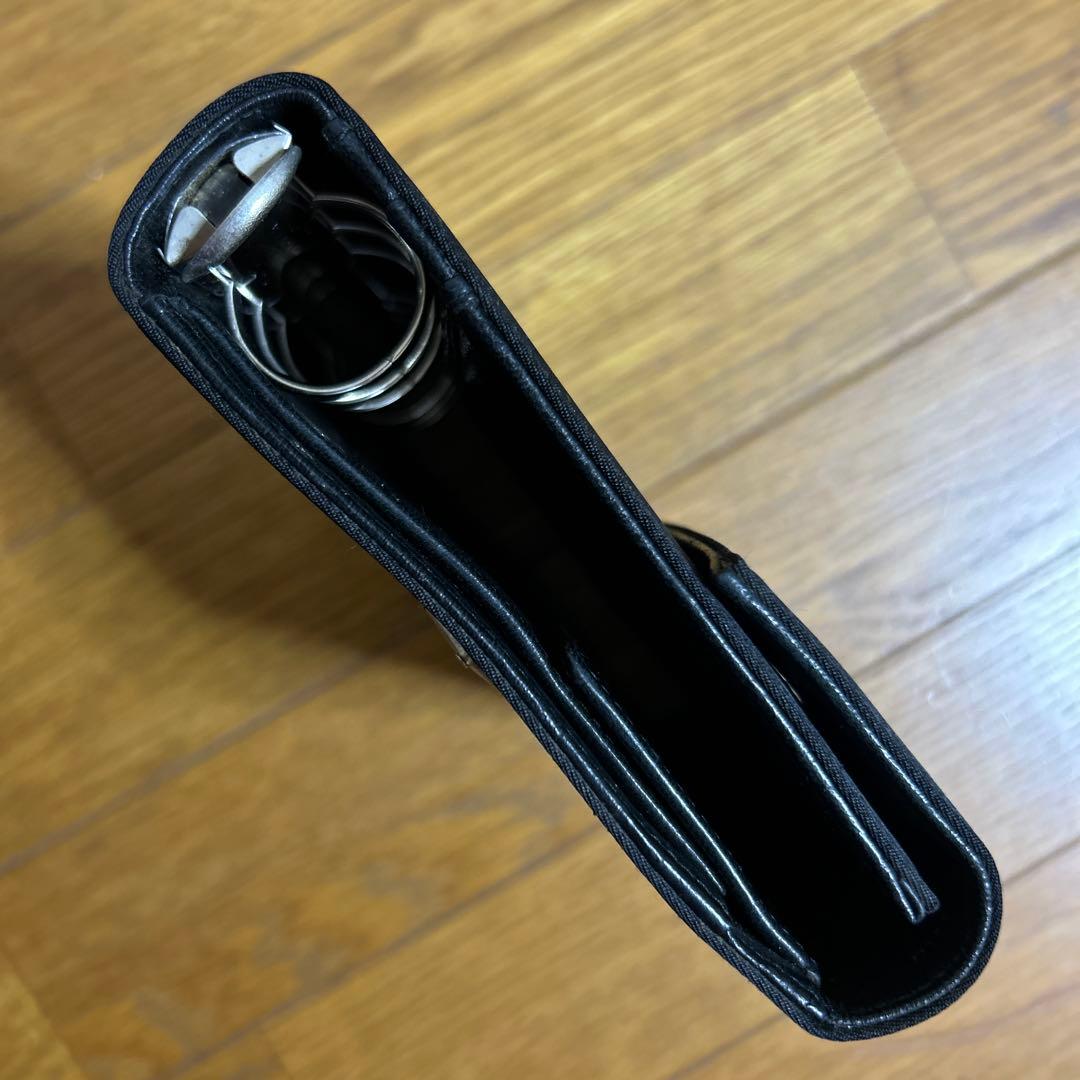 PRADAスケジュール手帳カバー　三角プレート