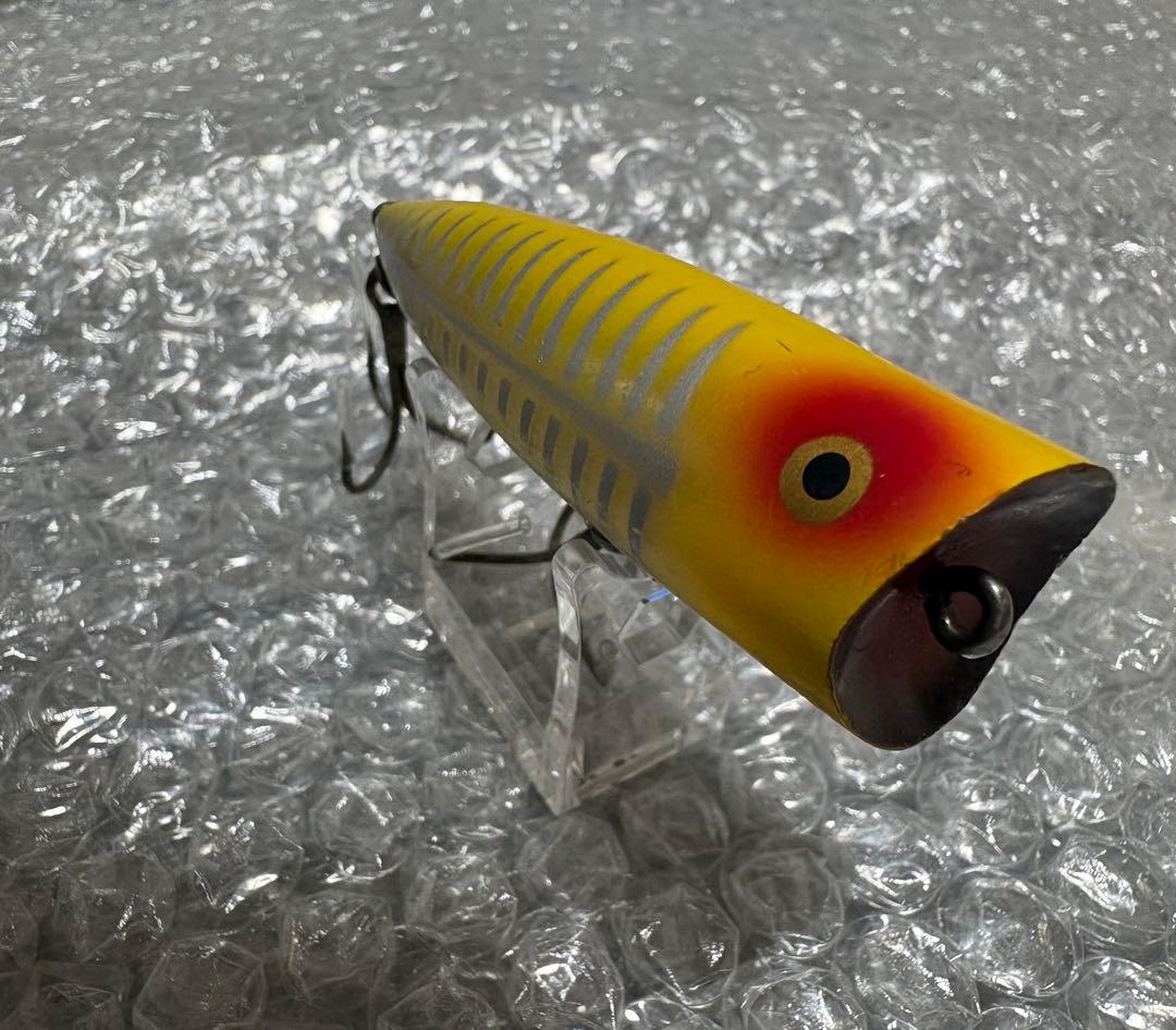 オールドヘドン　チャガースプーク　1950年代　口黒　金目　HEDDON ルアー