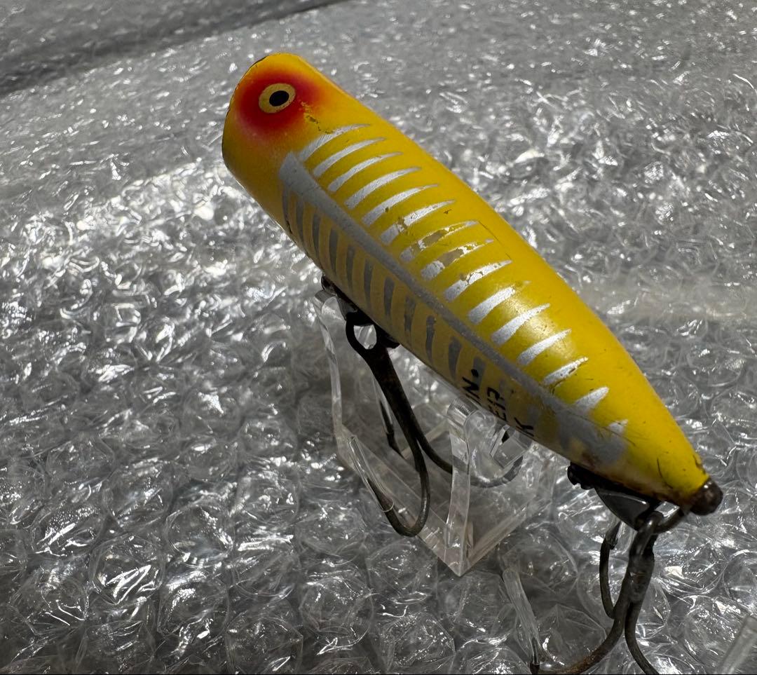 オールドヘドン　チャガースプーク　1950年代　口黒　金目　HEDDON ルアー