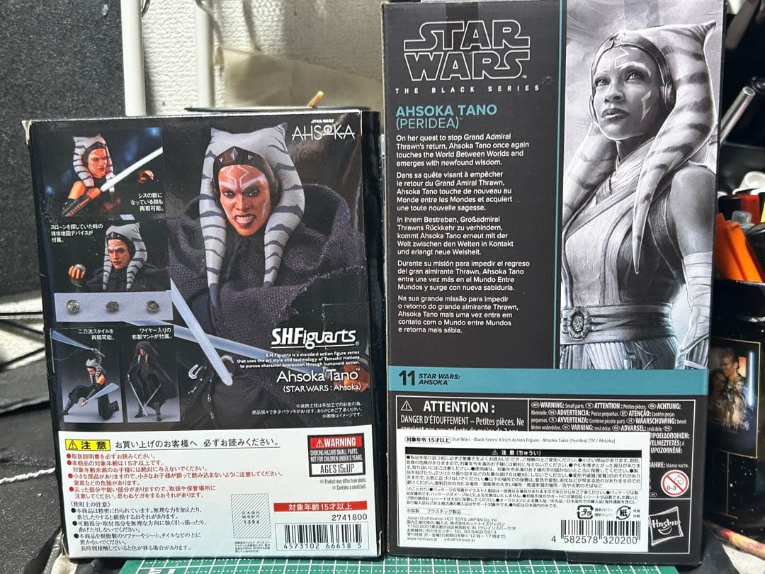 s.h.figuarts ブラックシリーズ アソーカ タノ