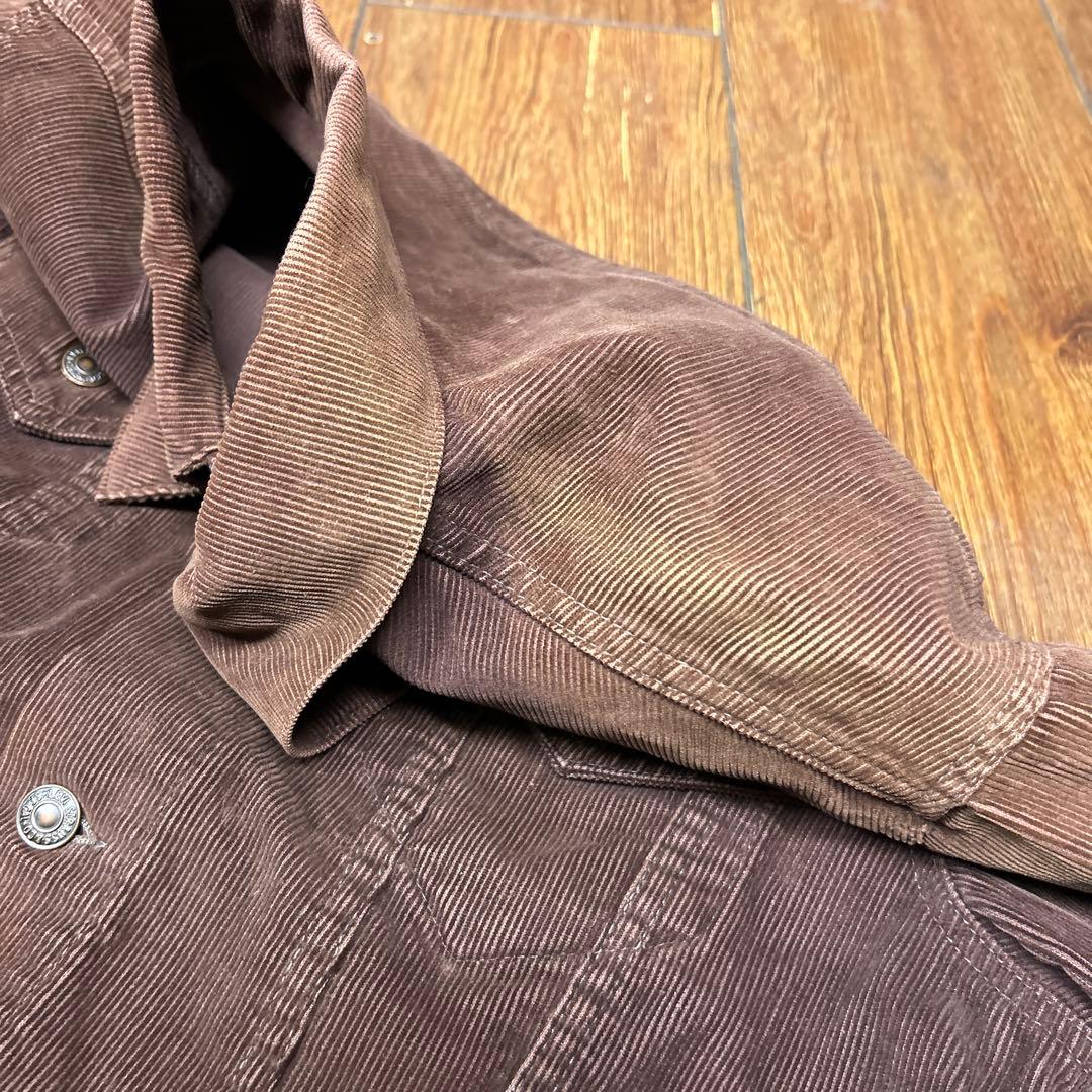 70s levis 70505 BIG-E コーデュロイジャケット 茶 42