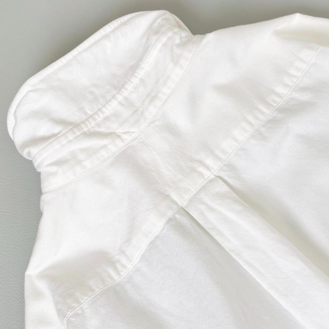 MUSE ドゥーズィエム クラス OXFORD BD シャツ ホワイト　綿 名品