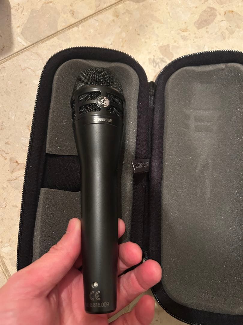 SHURE KSM8/B ボーカルマイク　MISIA