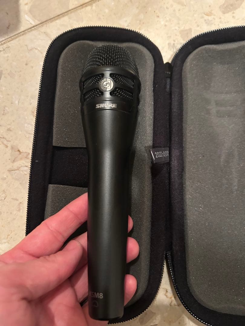 SHURE KSM8/B ボーカルマイク　MISIA