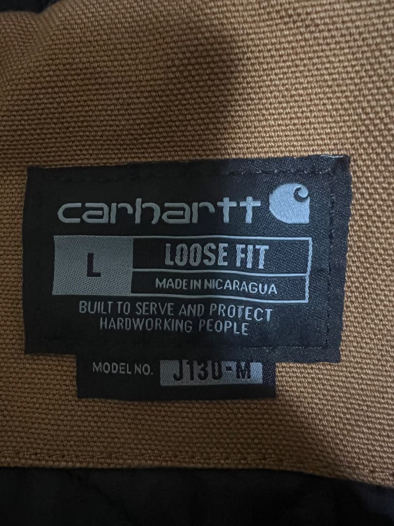 Carhartt ルーズフィットジャケット L