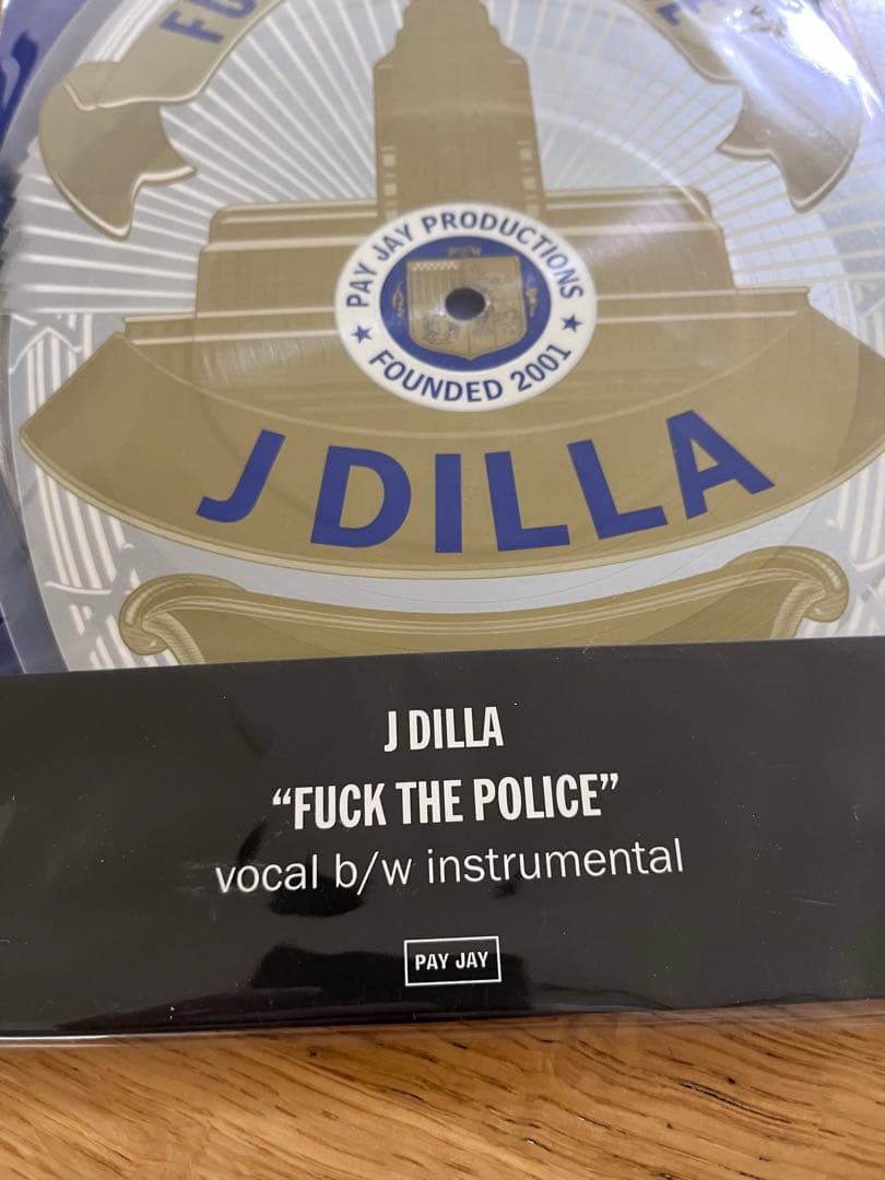【未開封】J Dilla / Fuck The Police 7inch