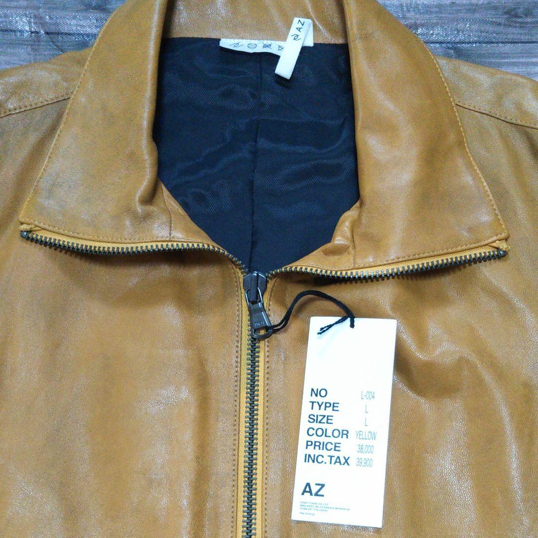 【新品】AZ 羊革 レザージャケット ジャンパー