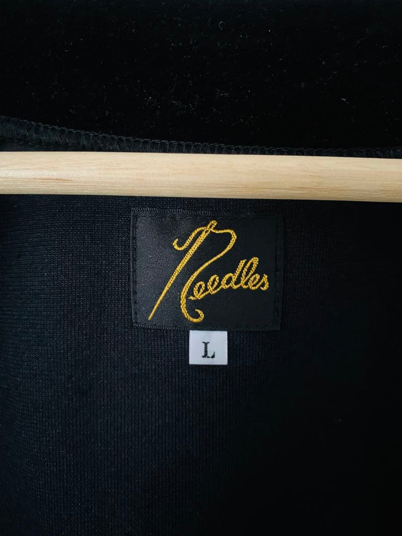 Needles ベルベット ジャケット L 黒・緑