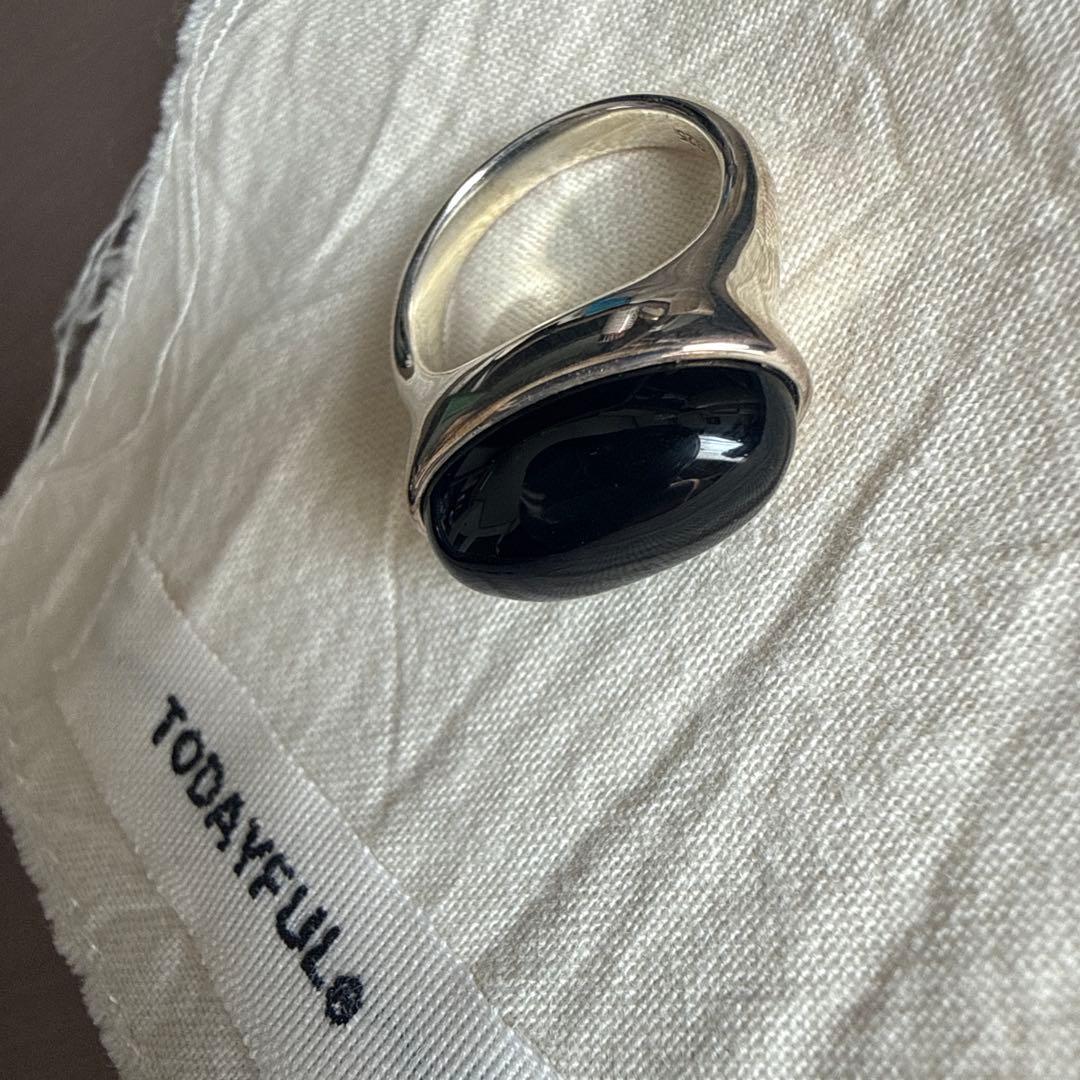 Todayful Gem Stone Ring BLK #13 サイズ#13