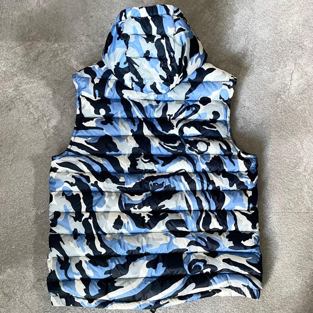 美品★モンクレール　PATRICK GILET ダウンベスト　カモフラ　1