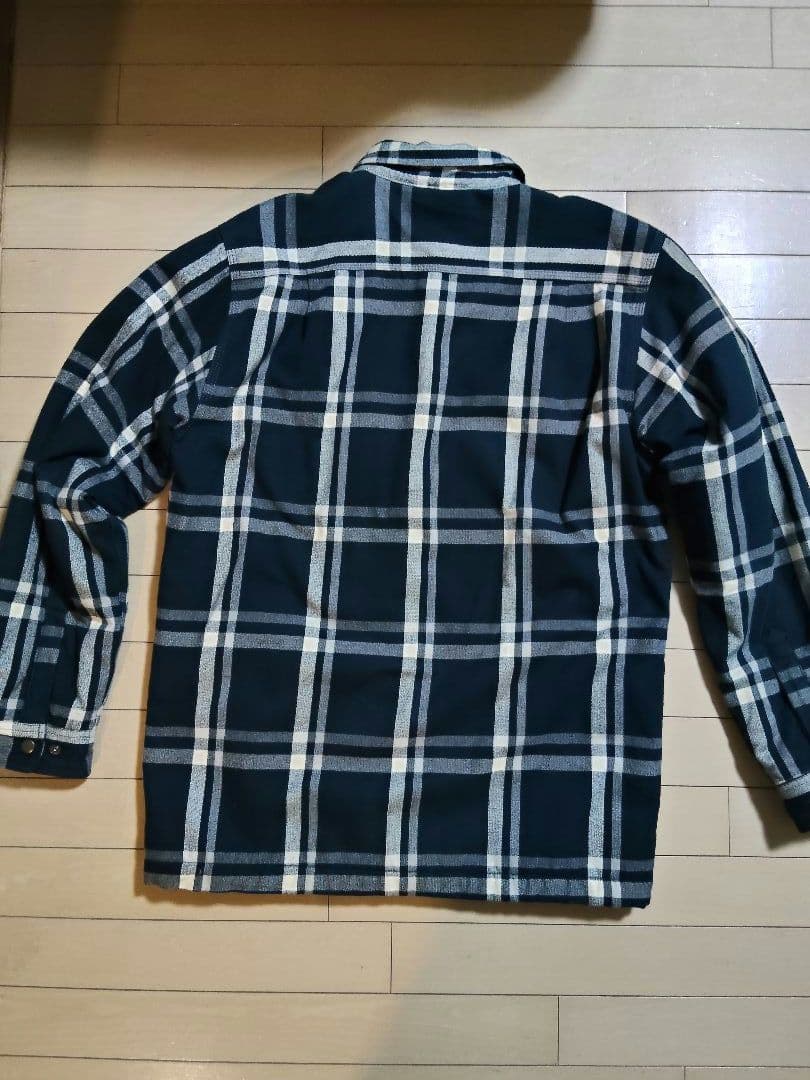 わらささん専用　チェック柄カジュアルシャツジャケット